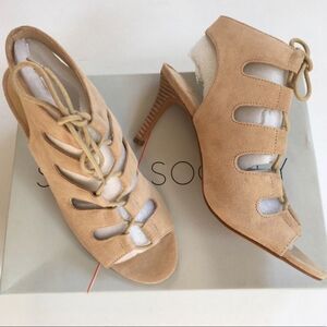 Nib Sole Society Leather Heels